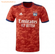 2021-22 Olympique Lyonnais Away Soccer Jersey Shirt