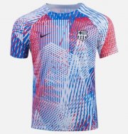 2022-23 Barcelona White Pre-Match Training Shirt