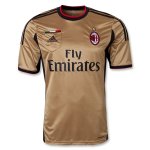 13-14 AC Milan Away Golden Jersey Shirt