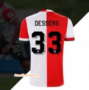 2021-22 Feyenoord Home Soccer Jersey Shirt with Dessers 33 printing