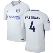 2017-18 Chelsea Fabregas #4 Away Soccer Jersey