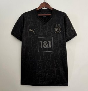 2023-24 Borussia Dortmund Black Special Soccer Jersey Shirt