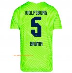 2021-22 Wolfsburg Home Soccer Jersey Shirt with Bruma 5 printing