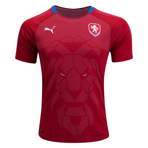 2018 World Cup Czech Republic Home Soccer Jersey