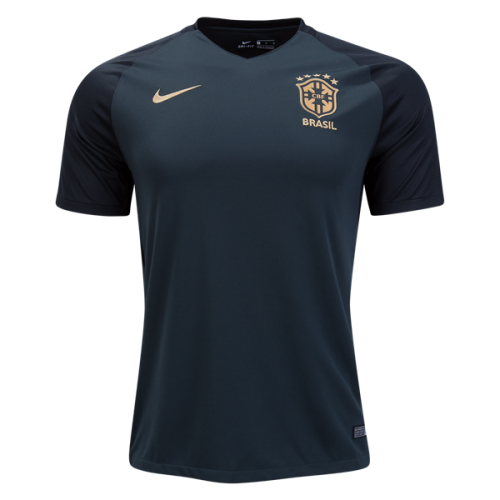 2017-18 Brazil Third Soccer Jersey