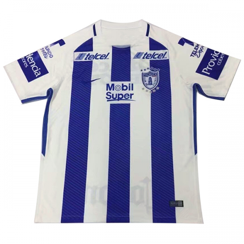 2017-18 C.F. Pachuca Home Soccer Jersey