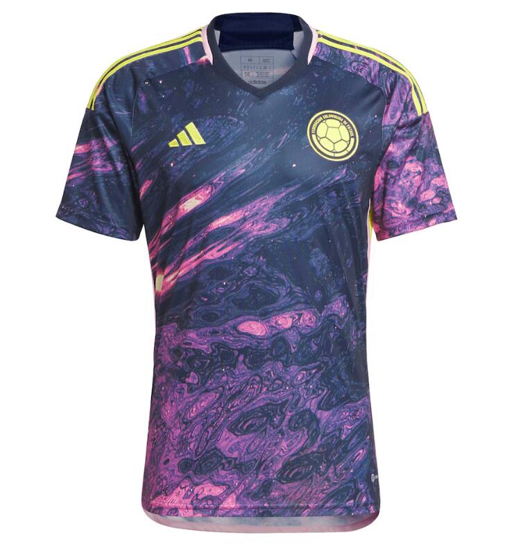 2023-24 Colombia Away Soccer Jersey Shirt - Click Image to Close