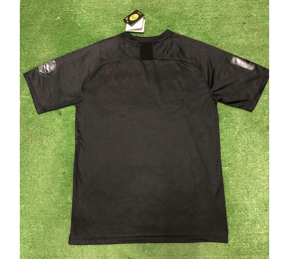 2020-21 Borussia Dortmund Black Souvenir Soccer Jersey Shirt - Click Image to Close