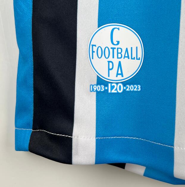 2023-24 Gremio Foot-Ball Home Soccer Jersey Shirt - Click Image to Close
