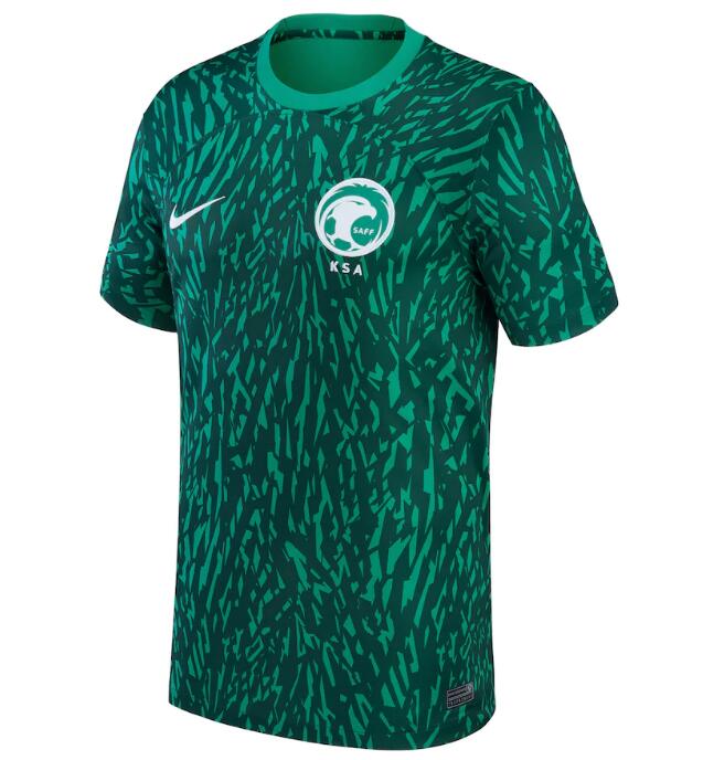 2022 FIFA World Cup Saudi Arabia Away Soccer Jersey Shirt - Click Image to Close