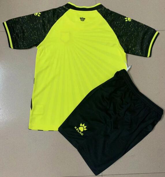 Kids Watford FC 2020-21 Home Soccer Kits Shirt With Shorts - Click Image to Close