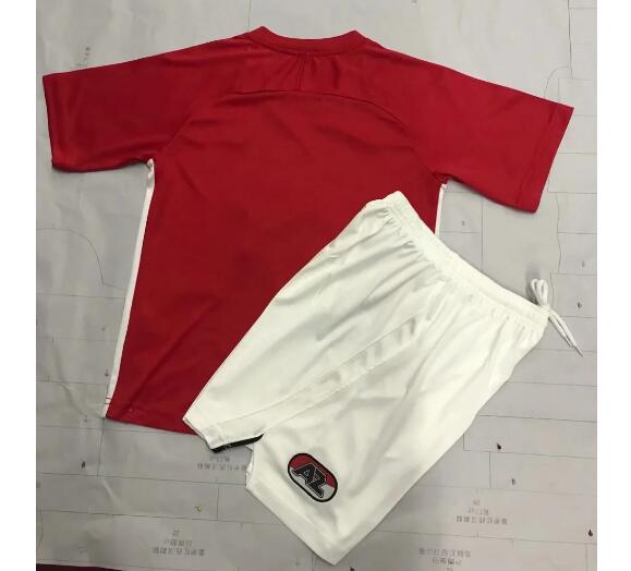 2020-21 Alkmaar Zaanstreek Kids Home Soccer Kits Shirt With Shorts - Click Image to Close