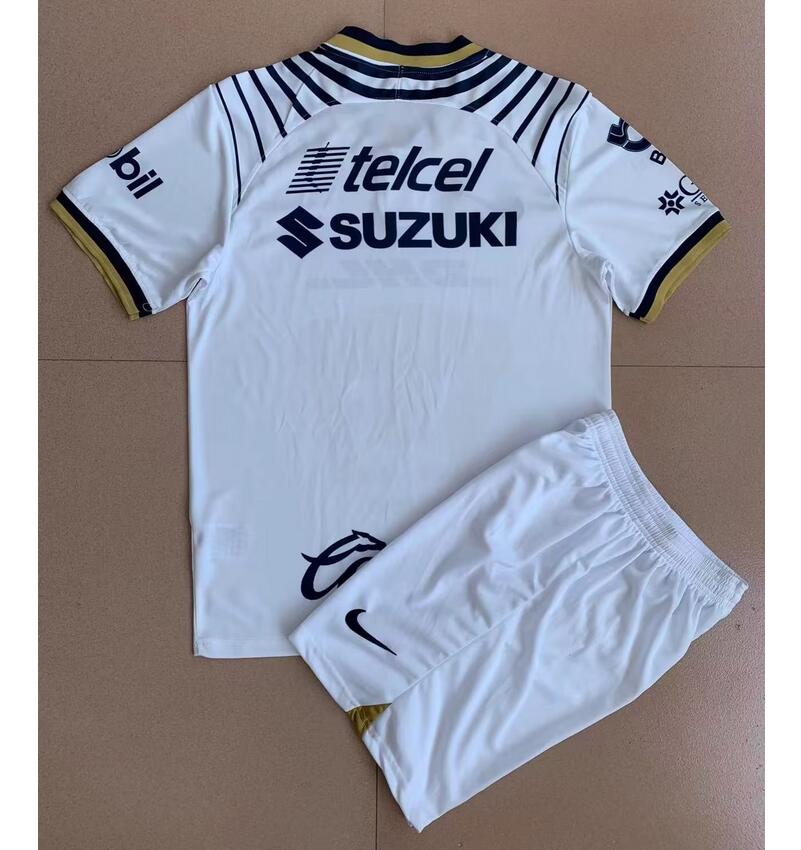 Kids UNAM 2022-23 Home Soccer Kits Shirt With Shorts - Click Image to Close