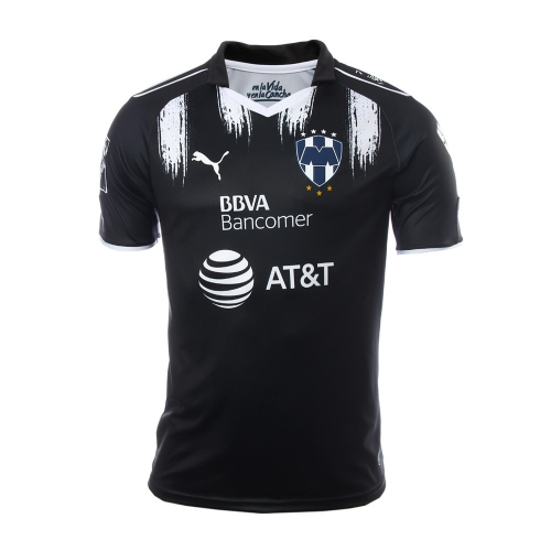 2017-18 Monterrey Black Away Soccer Jersey