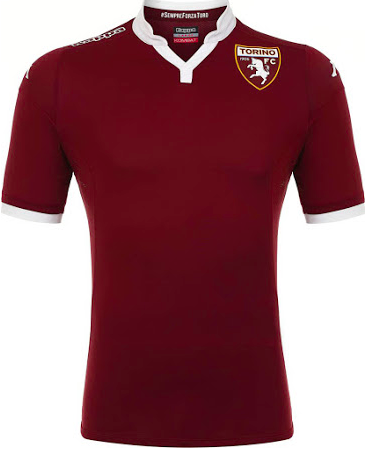 2015-16 Torino Home Soccer Jersey