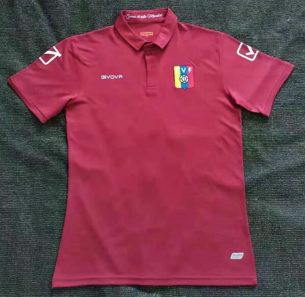 Cheap 2021 Copa America Venezuela Home Soccer Jersey Shirt Venezuela