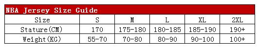 paradisefootball size chart