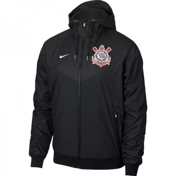 18-19 Corinthians Black Windbreaker Jacket