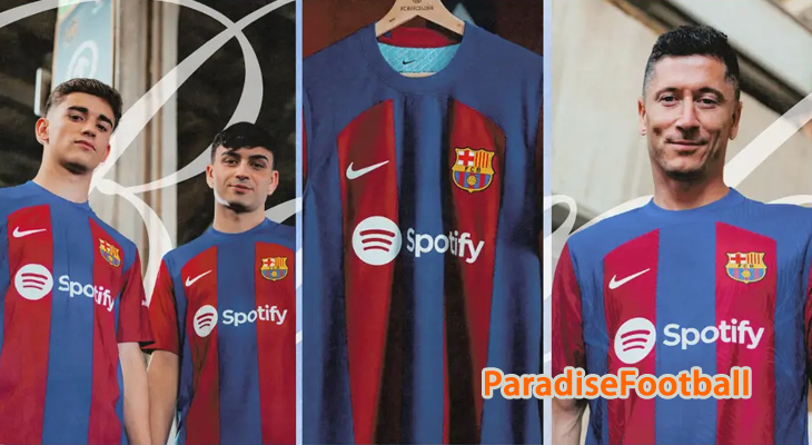 2023-24 Barcelona Kits Home Cheap Soccer Jerseys