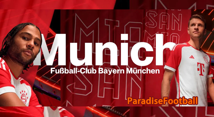 2023-24 Fußball-Club Bayern München Kit Home Cheap Soccer Jersey